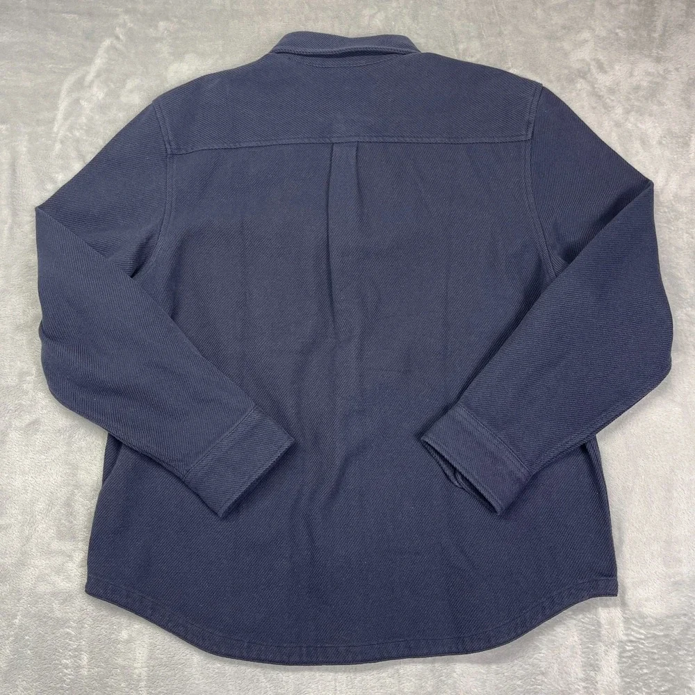 NWT The North Face Valley Twill Flannel Shirt Mens XL Aviator Navy Button‎ Up